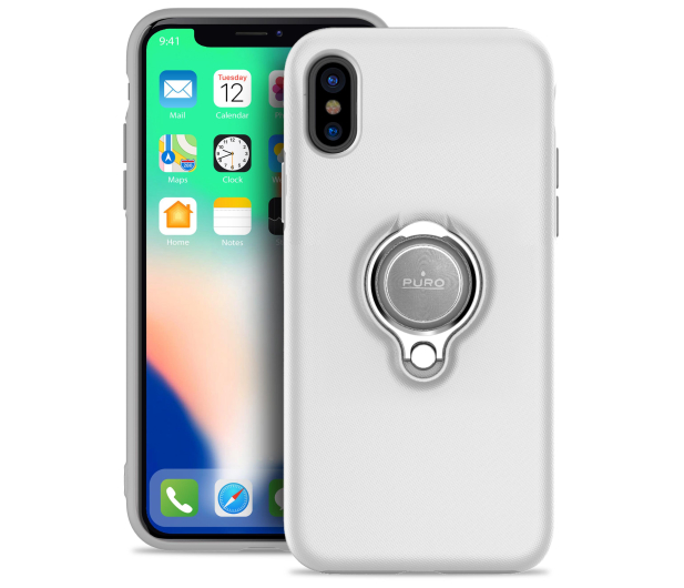 Puro ETUI PURO do iPhone X Magnet Ring Cover z uchwytem na palec - 1388923 - zdjęcie 3